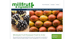 Desktop Screenshot of millfrut.com